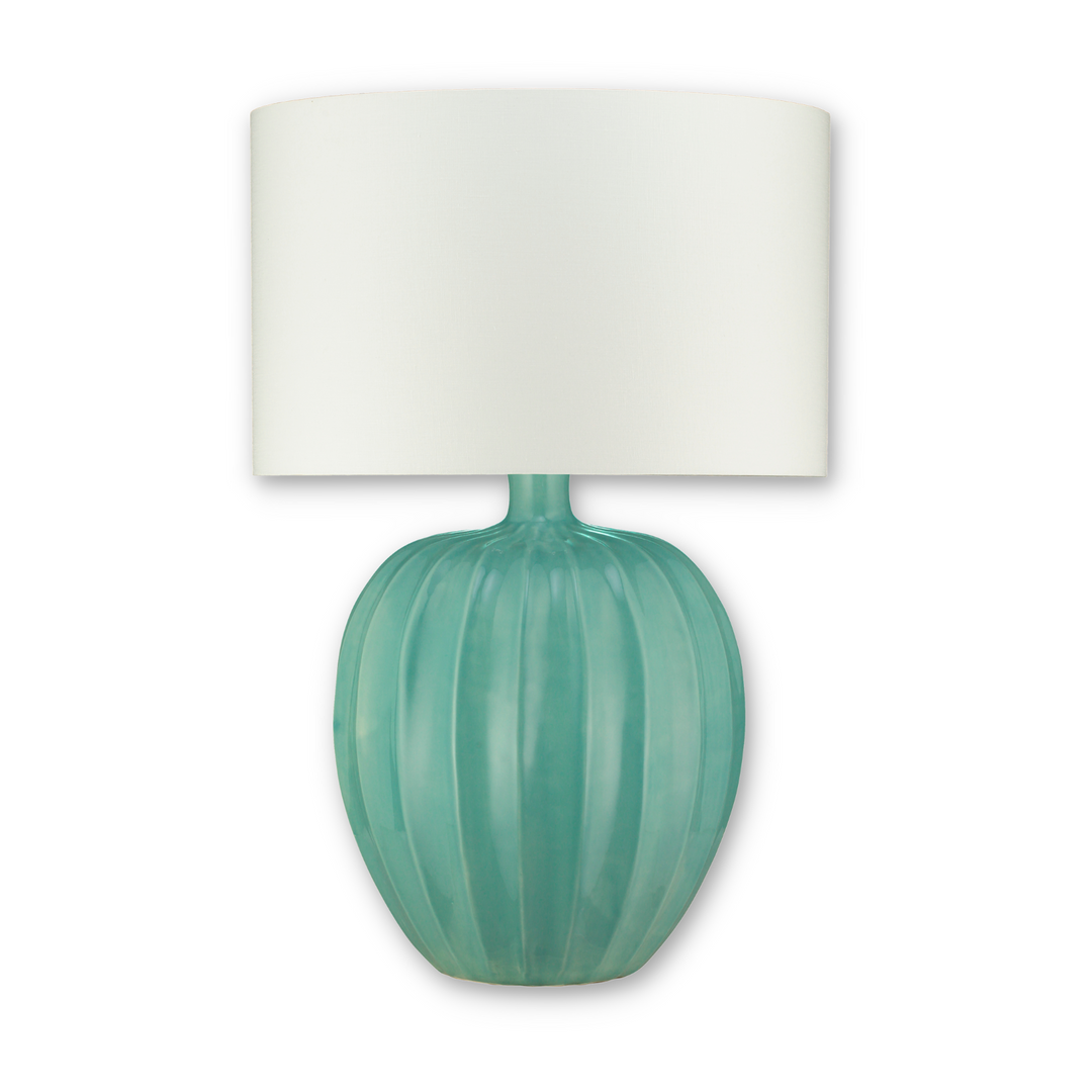 Kristiana Ceramic Table Lamp - Duck Egg