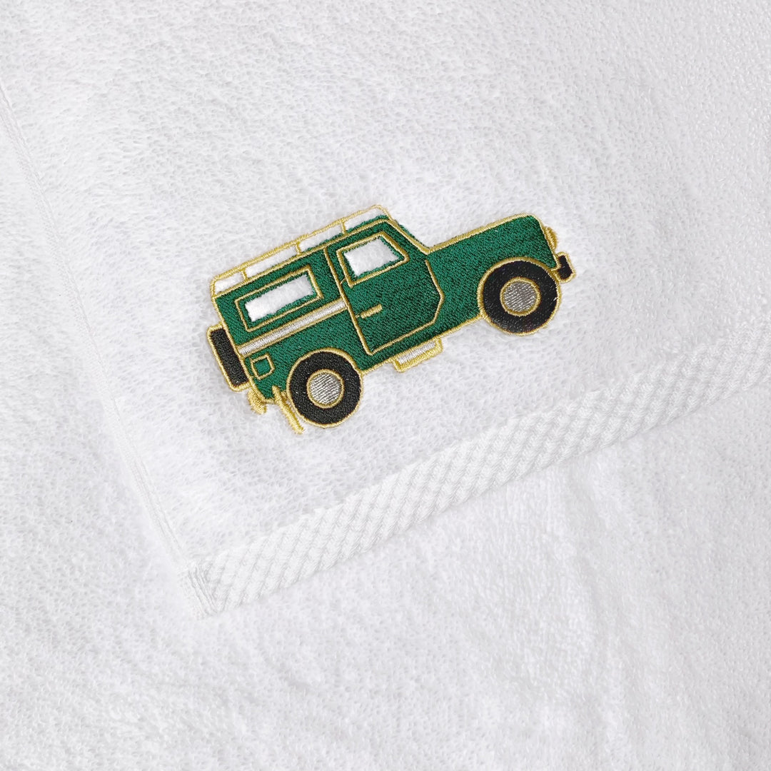 4x4 Embroidered Towel