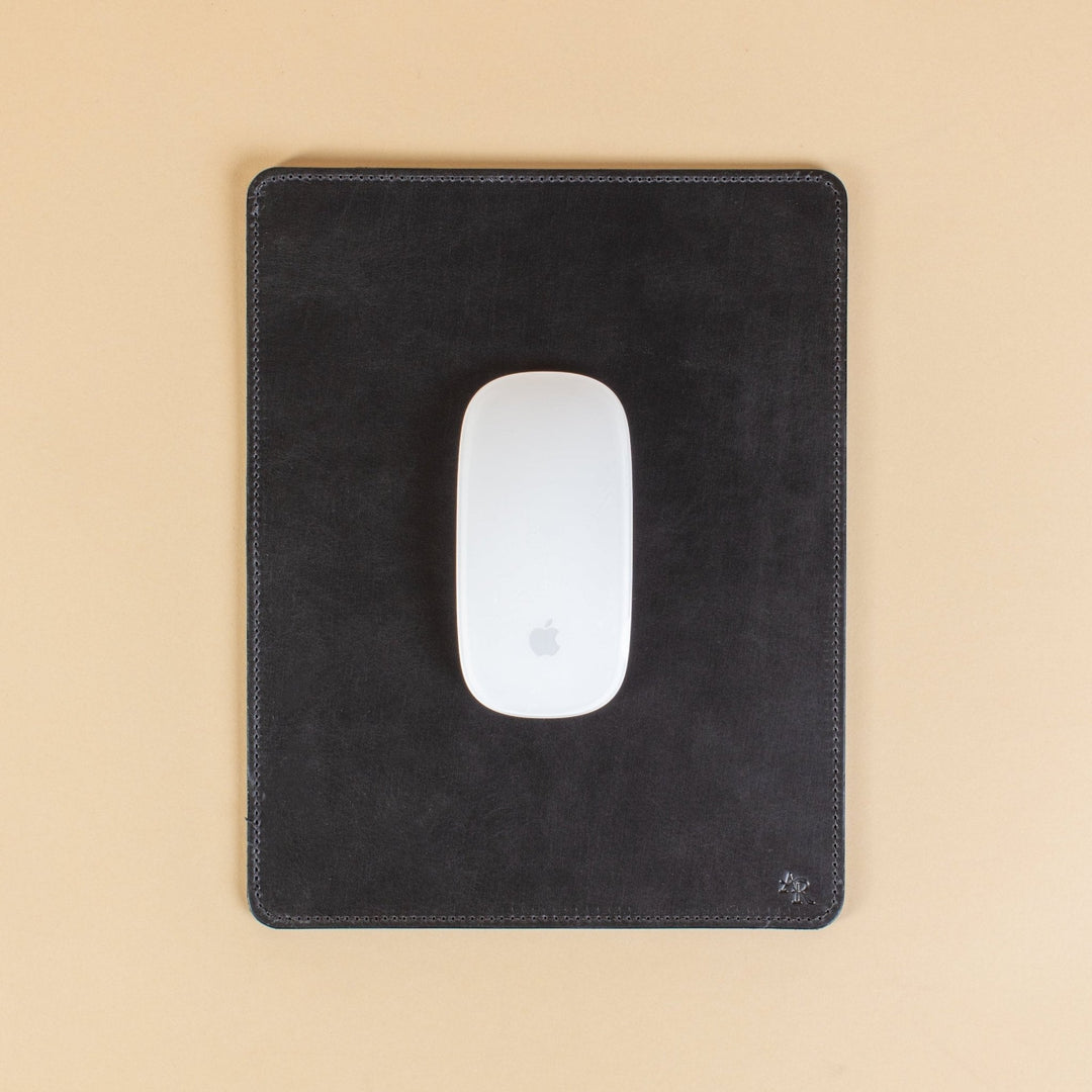 Leather Mouse Pad - Black