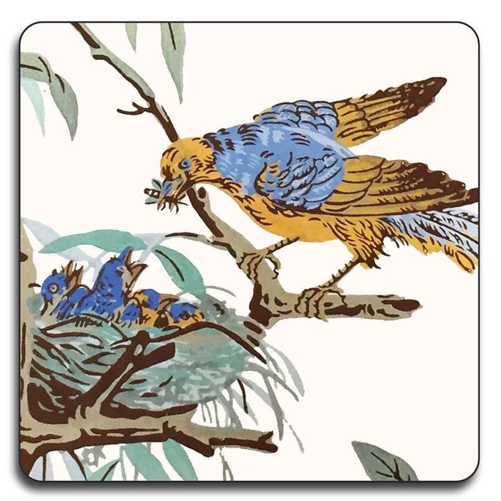 Lochbuie Chinoiserie Coasters - Set of 4
