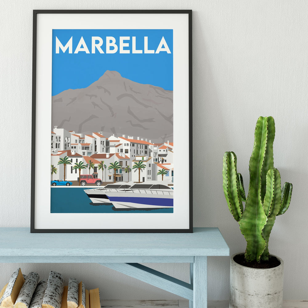 Puerto Banús, Marbella - Fine Art Print