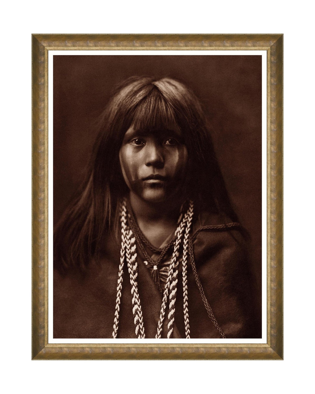 Mosa Mohave by Edward Curtis Framed Art