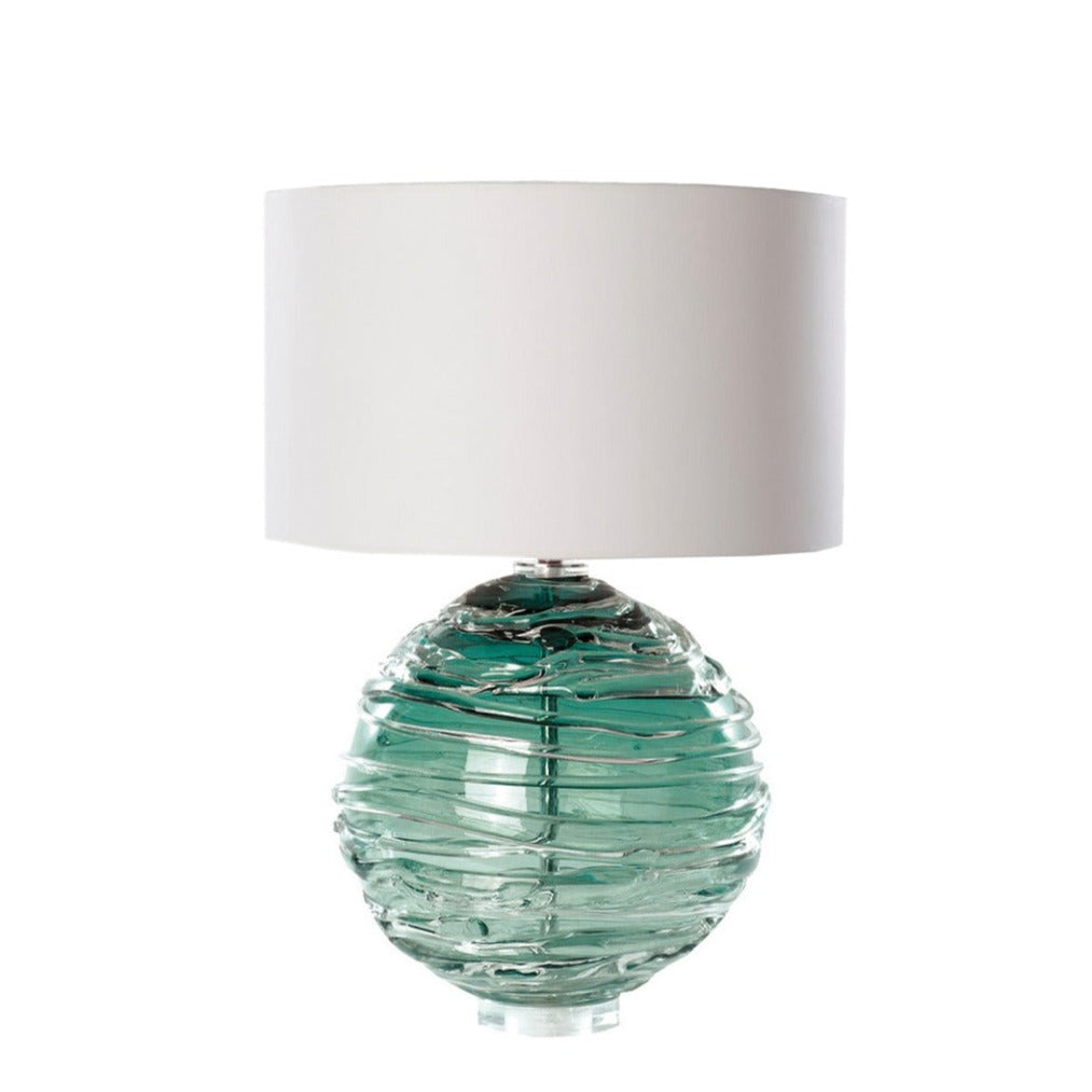 Nerys Crystal Table Lamp - Jade