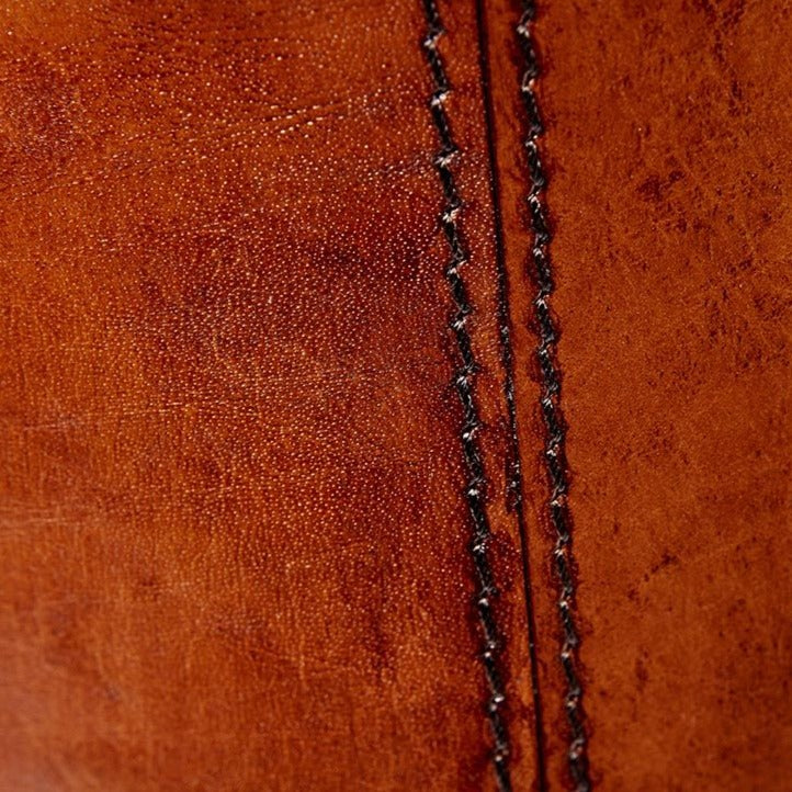 Newbury leather umbrella stand detail
