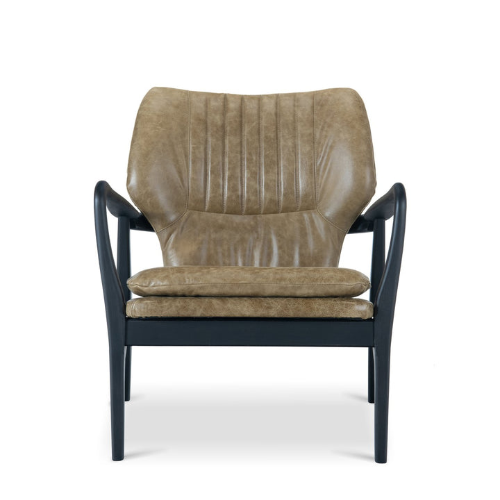 Brody Lounge Chair - Cambridge Sage Leather