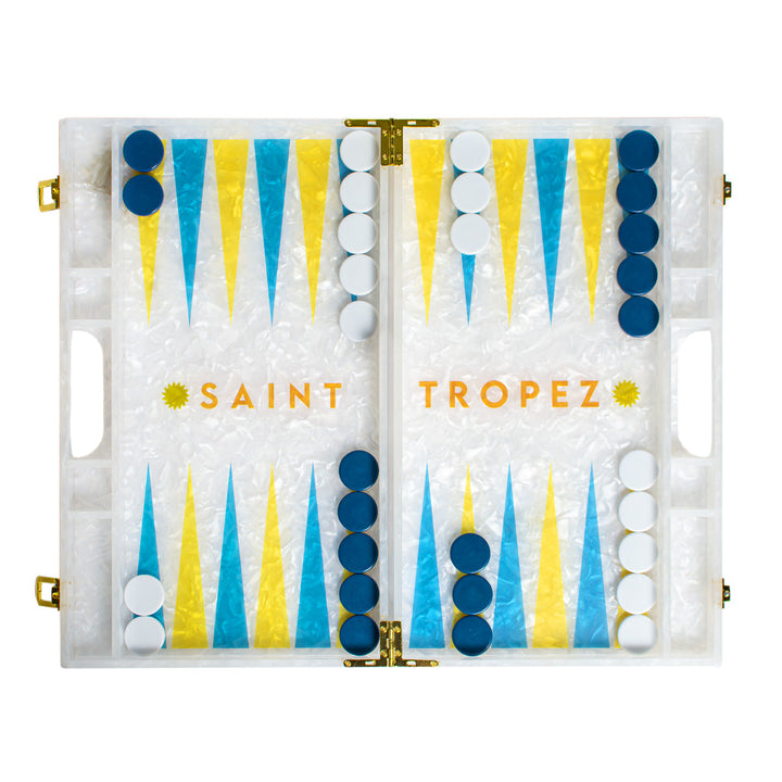 St Tropez Acrylic Backgammon