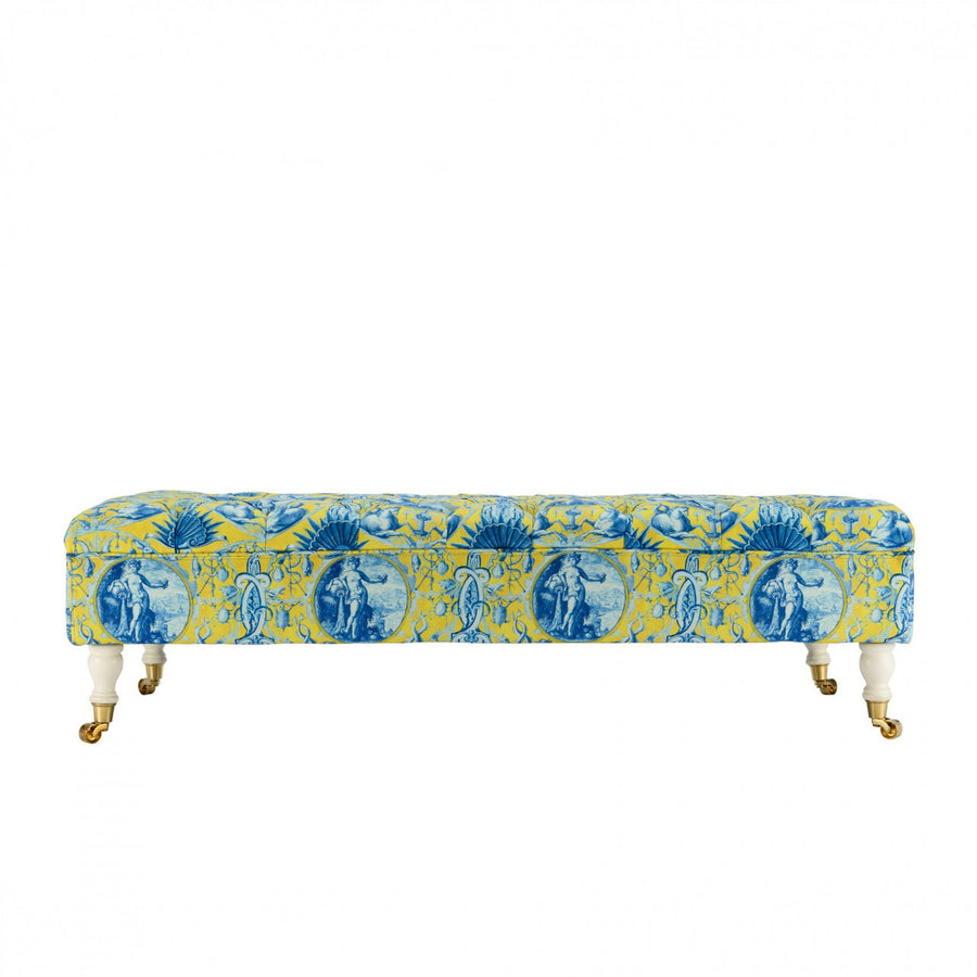 SARAY Ottoman - PHOENICIA BATIK Fabric - Furniture - Products
