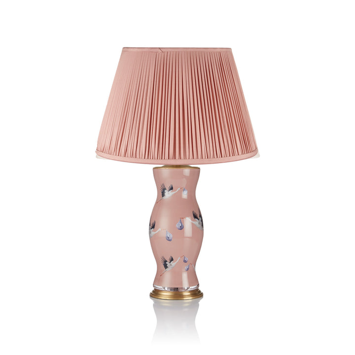 Storked For You Blush Medium Table Lamp