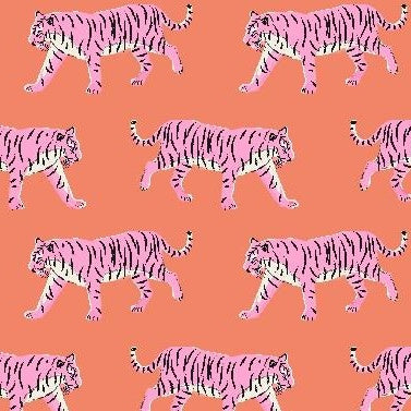 Vibrant Tigers Wallpaper