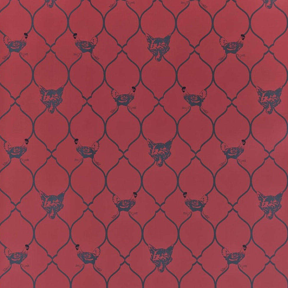 Fox and Hen Wallpaper