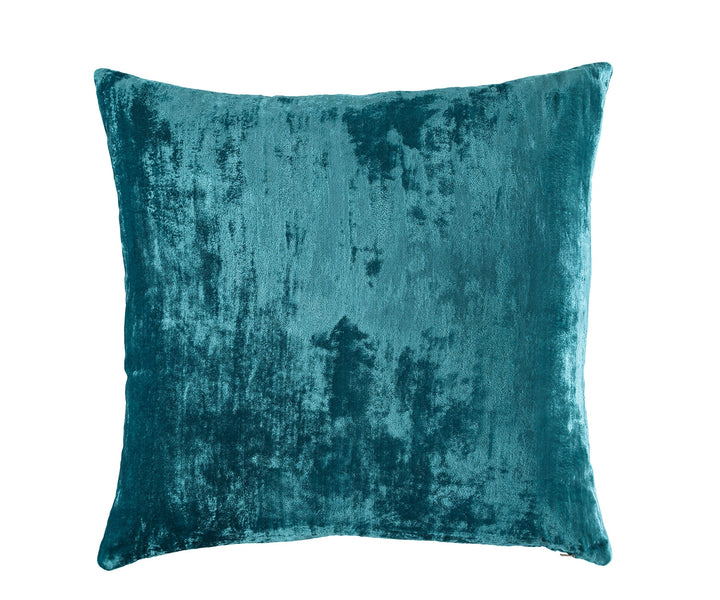 Paddy Peacock Velvet Cushion