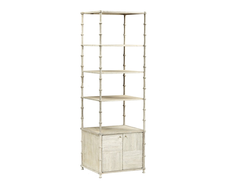 Bywater Etagere in Washed Acacia
