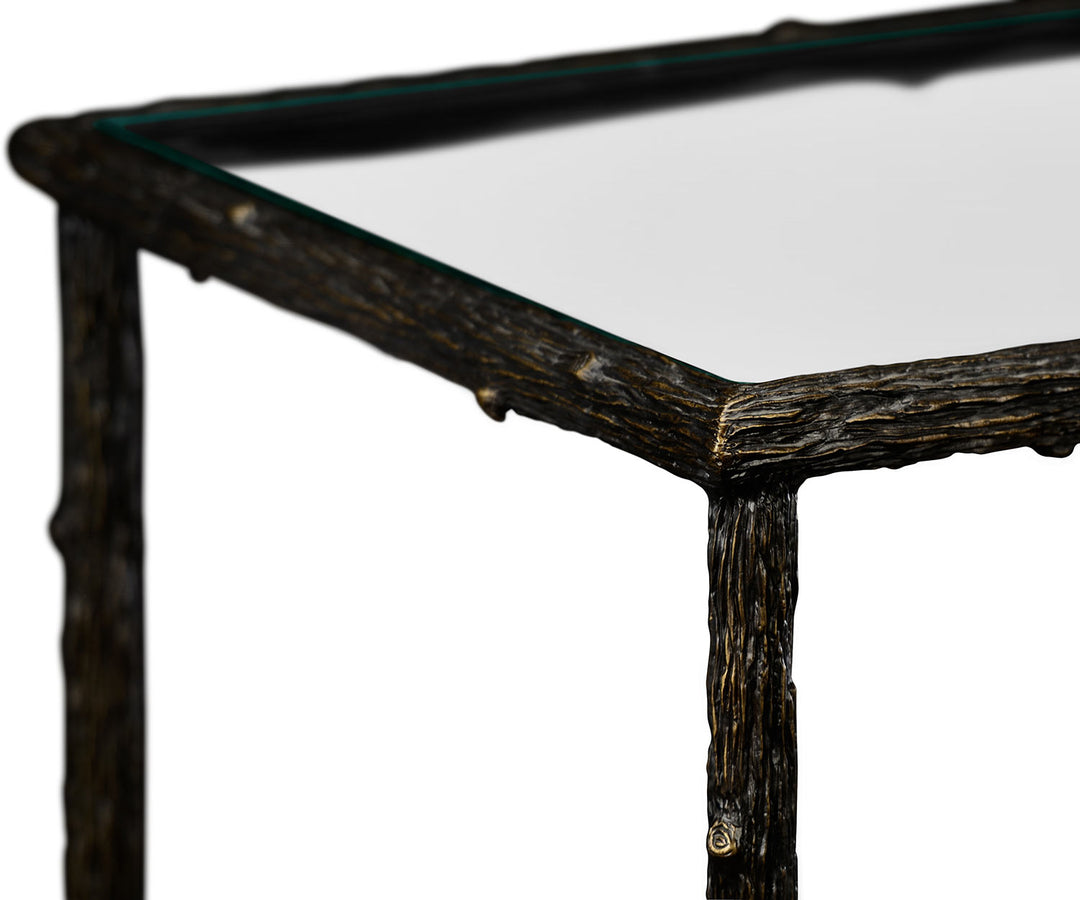 Keswick Antique Bronze End Table